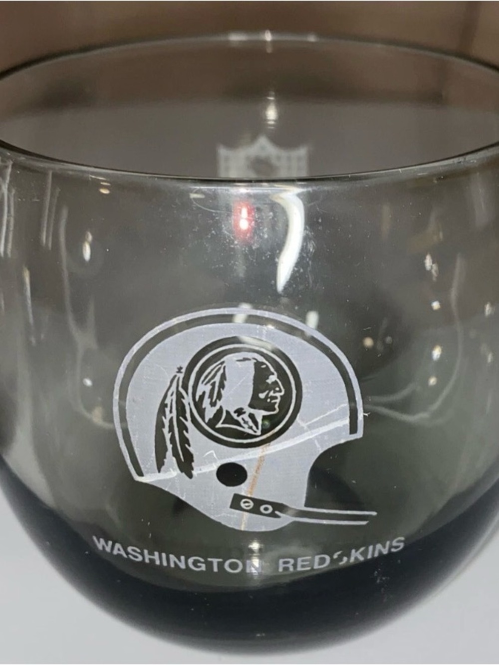 Washington Redskins Vintage Smoked Glasses